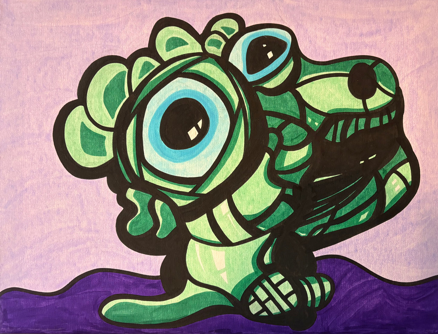 Original, Dino? (12 x 16) on Canvas