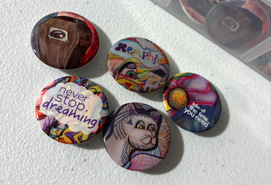 Button Pin (1 button, select from the five options)