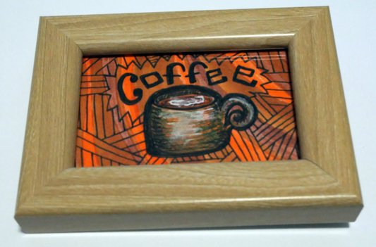 Mini Original, Coffee (2x3) Frame included