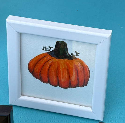 Mini Original, Pumpkin (4x4) Frame Included