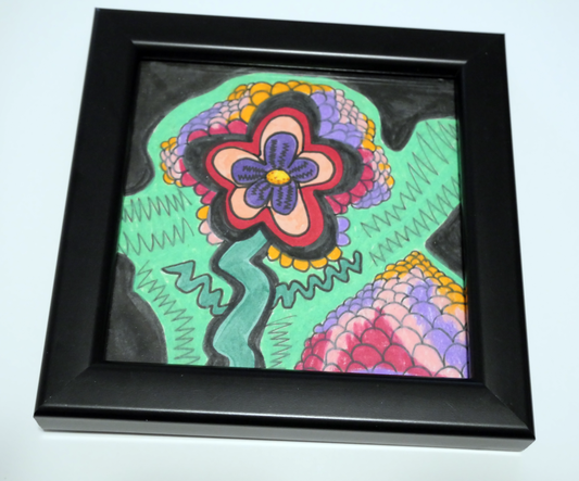Mini Original, Floral Hive (4x4) Frame Included