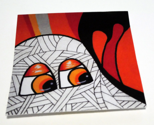 Ghost Mummy Sticker