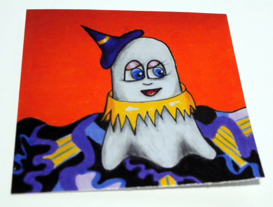 Ghost Witch Sticker