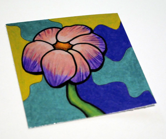 Groovy Flower Sticker