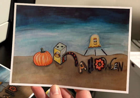 5x7 Halloween Print