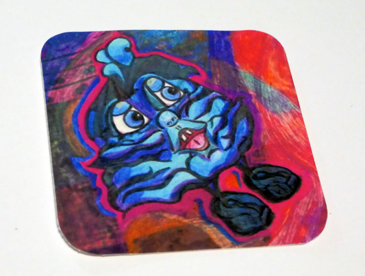 Illusional (Blueberry) Sticker