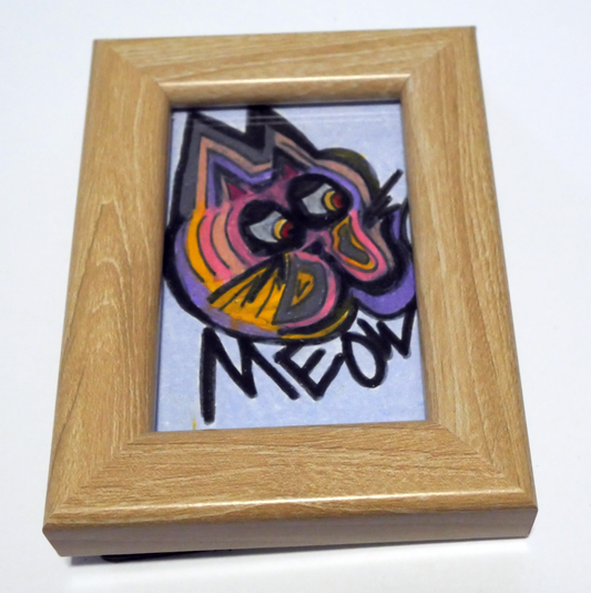 Mini Original, Meow (2x3) Frame included