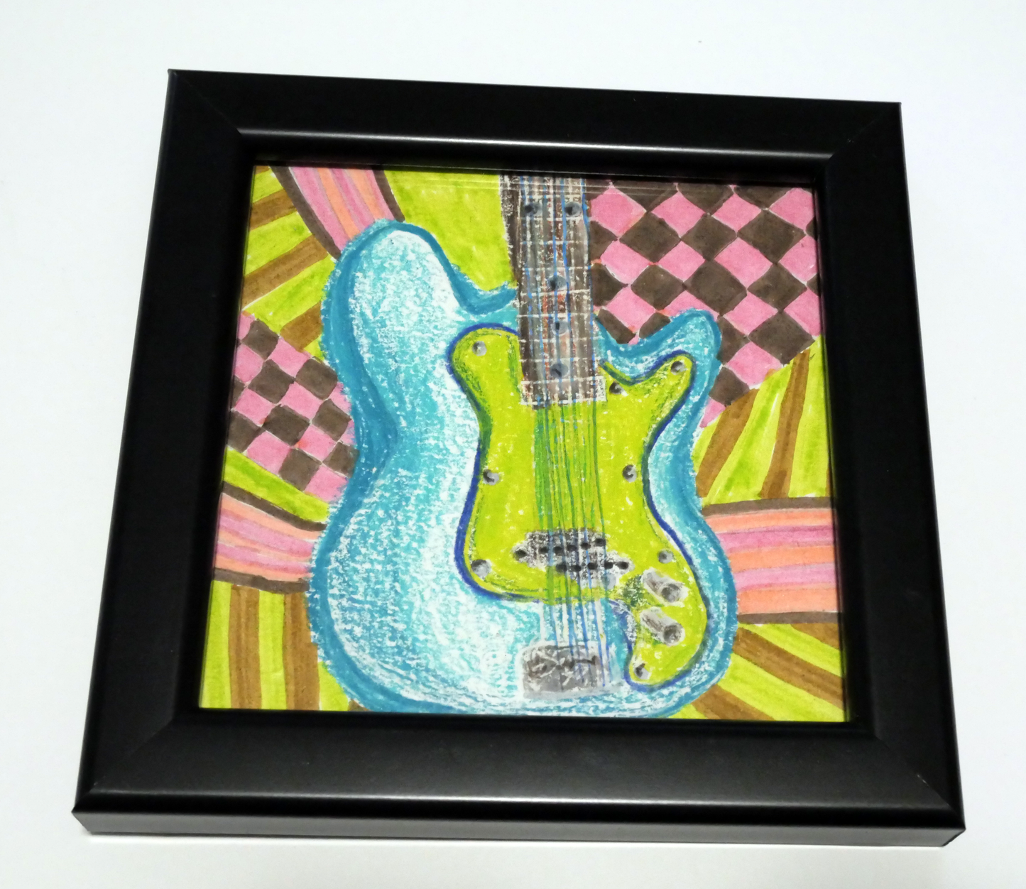 Mini Original, Punk Guitar (4x4) Frame Included
