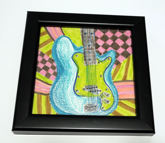 Mini Original, Punk Guitar (4x4) Frame Included