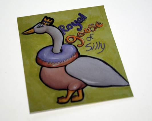 Royal Goose of Silly Sticker