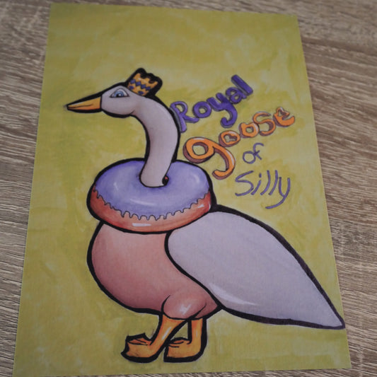 Royal Goose 5x7 Print